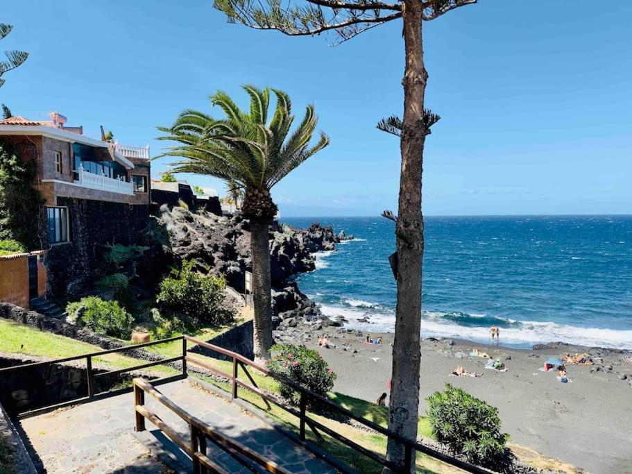 Beachfront Villa And Pool Puerto de Santiago (Tenerife) Exterior foto